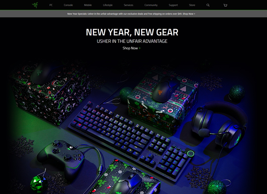 Razer为计算机和视频游戏机创建游戏外围设备.png