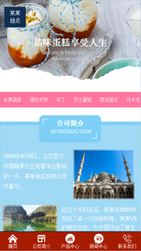 食品网站模板-weixin-4093
