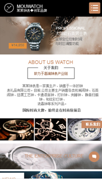 钟表网站模板-weixin-4965