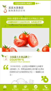 食品网站模板-weixin-4934